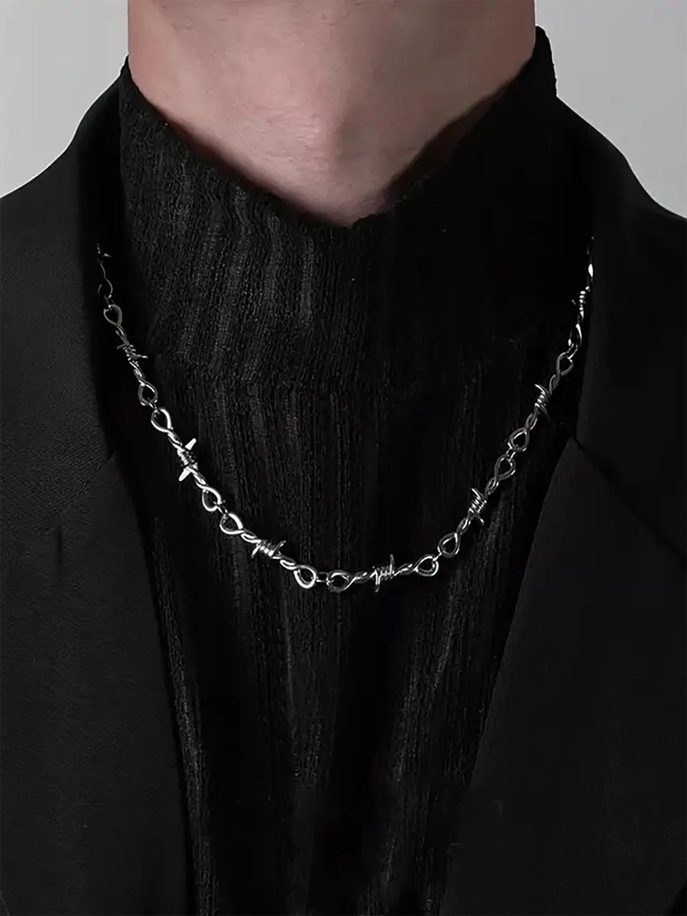 Vintage Street Style Chunky Chain Necklace